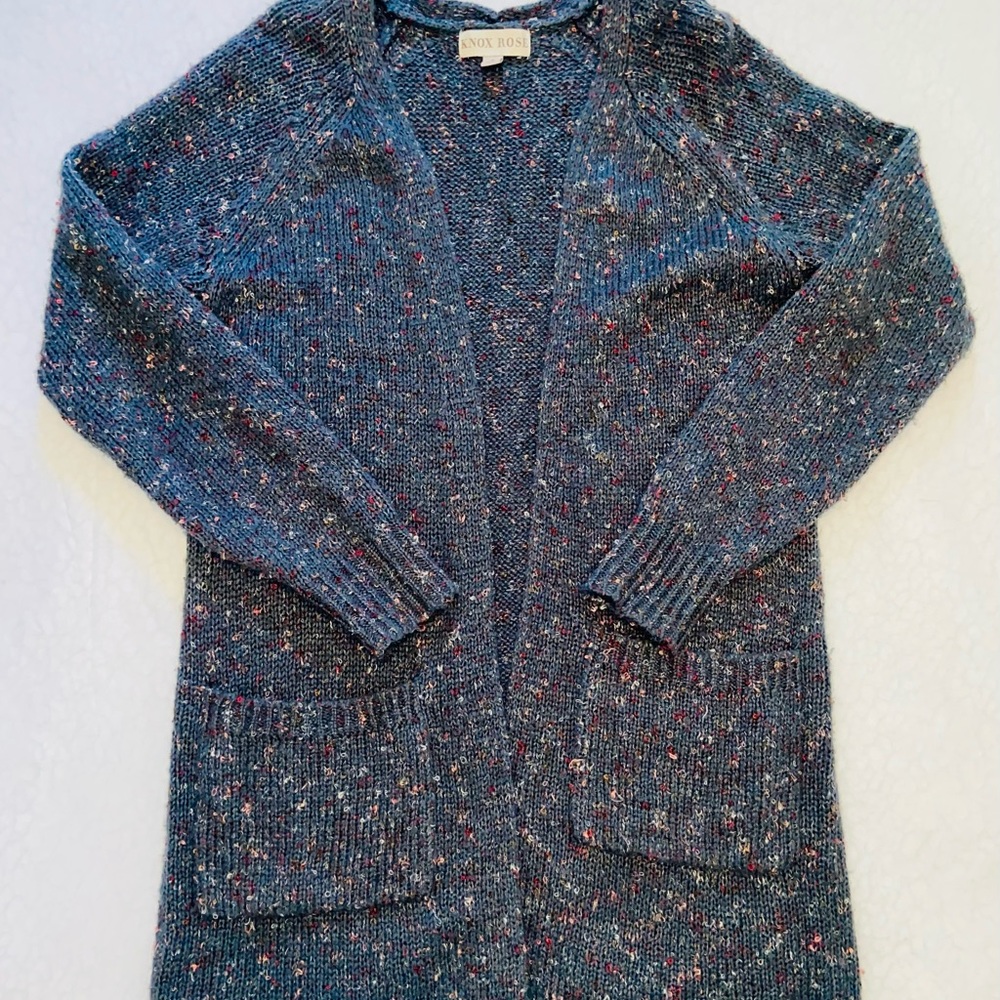 Blue Knit Sweater